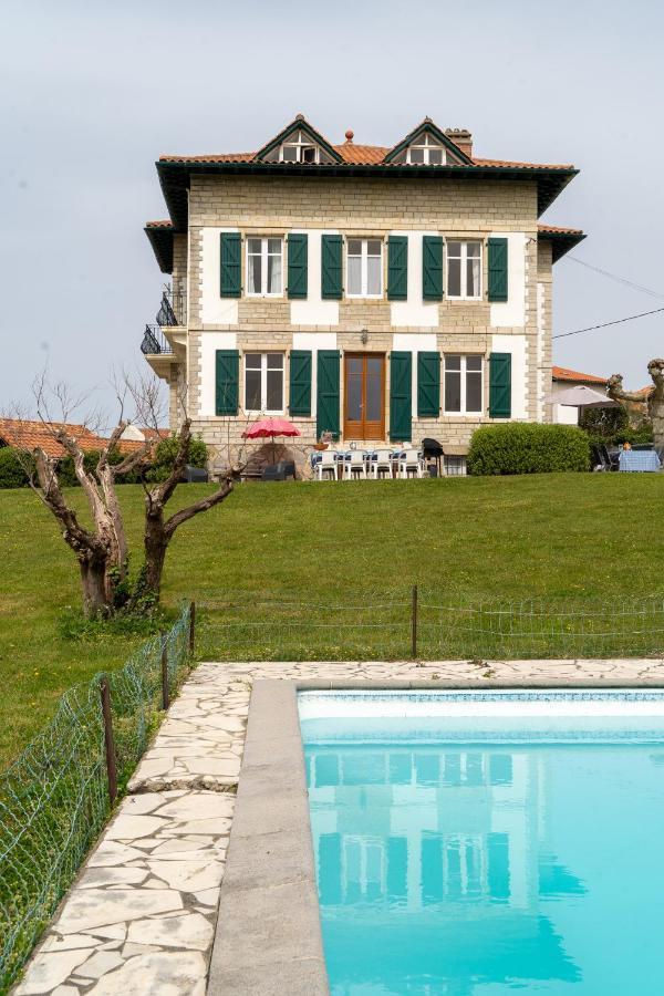 Maison De Maitre Piscine Vue Ocean - Bidart Extérieur photo